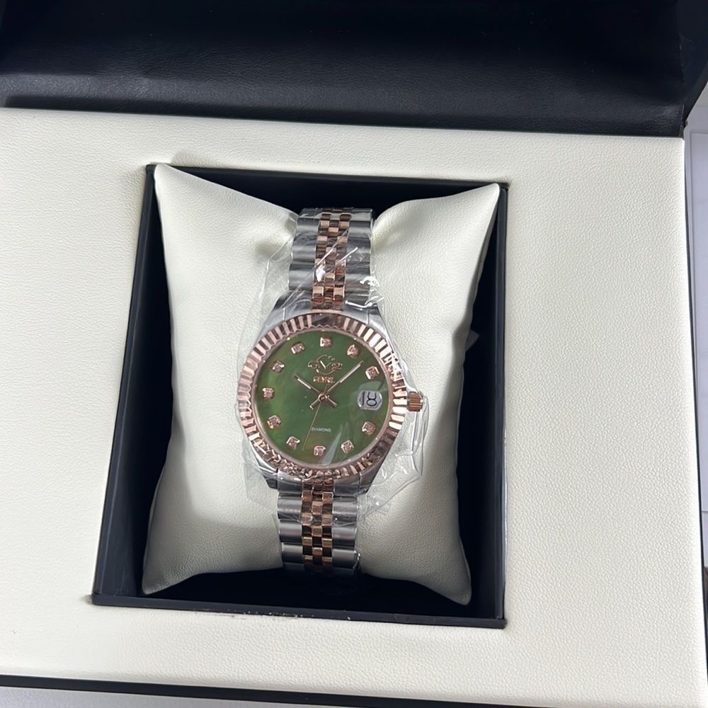 NEW Gevril Swiss watch from the Naples collection sapphire diamond watch - Picture 6 of 12